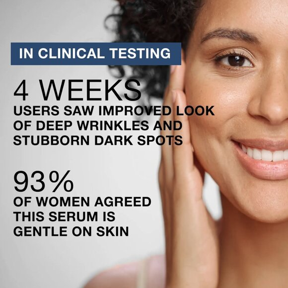 NEW Neutrogena Rapid Wrinkle Repair Retinol Pro+ .5% Power Serum Anti-Aging Skin - Picture 2 of 5